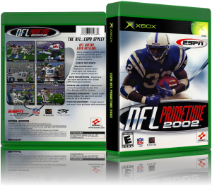 ESPN NFL PrimeTime 2002 (USA)3D Boxes Back Front